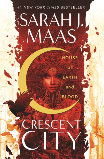 House of Earth and Blood by Sarah J. Maas - Book 1 in Crescent City Series Cover
