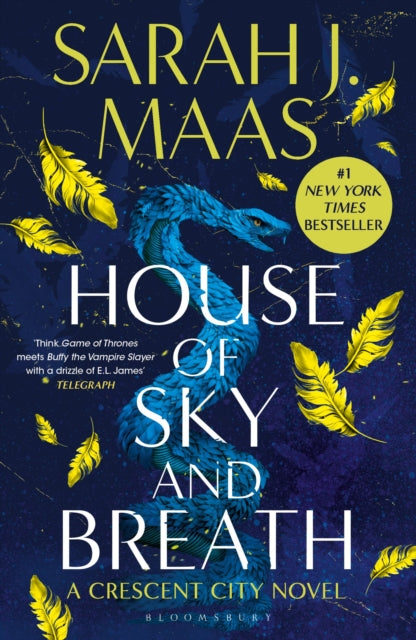 House of Sky and Breath by Sarah J. Maas - Book 2 in Crescent City Series Cover
