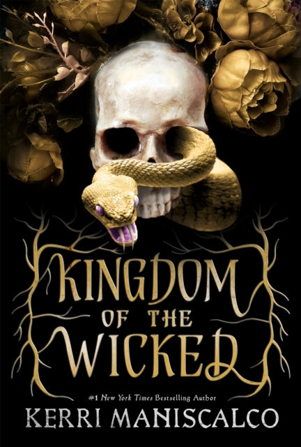 Kingdom of the Wicked by Kerri Maniscalco - Dark Fantasy Romance - Cover Image