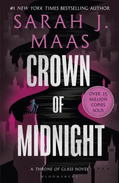 Crown of Midnight by Sarah J. Maas - Throne of Glass Book 2 Cover