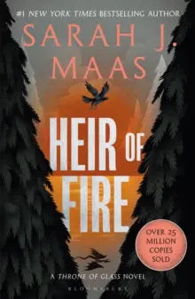 eir of Fire by Sarah J. Maas - Throne of Glass Book 3 Cover