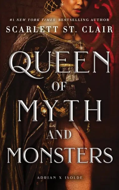 Queen of Myth and Monsters by Scarlett St. Clair - Dark Fantasy Romance Book Cover