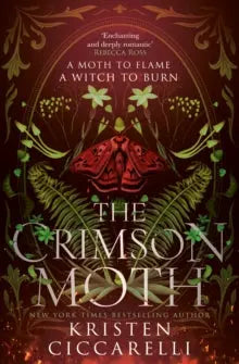 The Crimson Moth by Kristen Ciccarelli - Dark Fantasy Book Cover