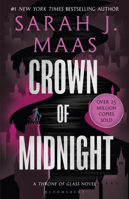 Crown of Midnight by Sarah J. Maas - Throne of Glass Book 2 Cover