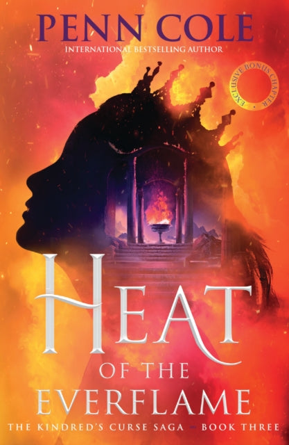 Heat of the Everflame by Penn Cole - Epic Fantasy Adventure Book Cover