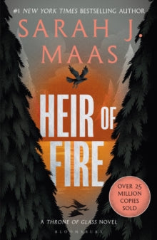 eir of Fire by Sarah J. Maas - Throne of Glass Book 3 Cover
