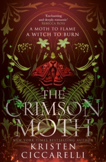 The Crimson Moth by Kristen Ciccarelli - Dark Fantasy Book Cover