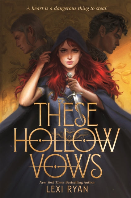 Cover of These Hollow Vows by Lexi Ryan, a fae fantasy romance featuring magic, betrayal, and star-crossed lovers in a dangerous faerie court.